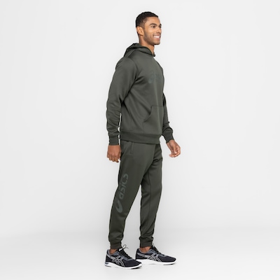 Conjunto de Agasalho Masculino ASICS com Capuz Interlock Fechado - Foto 3