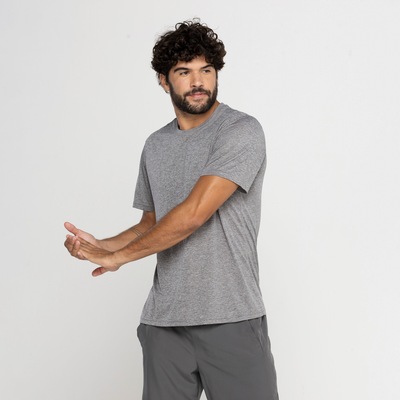 Camiseta Masculina Oxer Manga Curta Mescla Bs - Foto 3