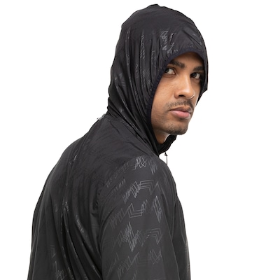 Jaqueta Corta-Vento Oxer Masculina com Capuz Packable Frequência - Foto 6