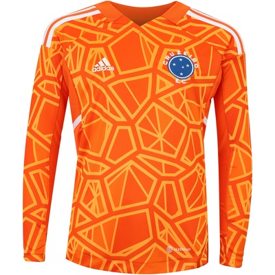 Camisa de Goleiro do Cruzeiro I 22 Manga Longa adidas - Infantil - Foto 1