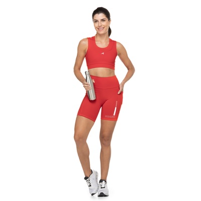 Top Fitness sem Bojo Authen Alta Compressão Signature Power - Adulto - Foto 4