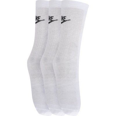 Kit de Meias Nike Sportswear Everyday Essential Crew com 3 Pares - Adulto - Foto 4