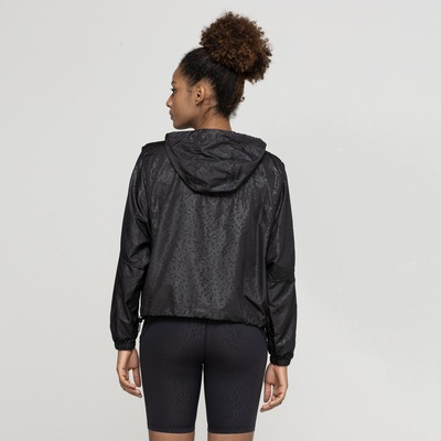 Jaqueta Feminina Oxer com Capuz Dobrável Bolso Seguro Mochy Packable Estampada Drop - Foto 3