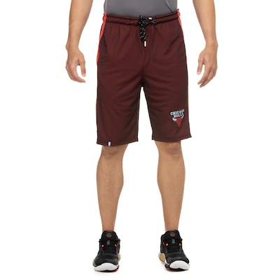 Bermuda do Chicago Bulls NBA Masculino Sint Red Team - Foto 4