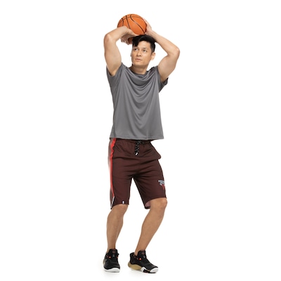 Bermuda do Chicago Bulls NBA Masculino Sint Red Team - Foto 5
