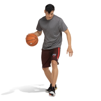 Bermuda do Chicago Bulls NBA Masculino Sint Red Team - Foto 6
