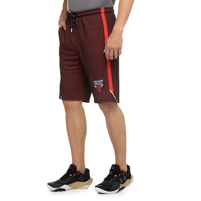 Bermuda do Chicago Bulls NBA Masculino Sint Red Team - Foto 2