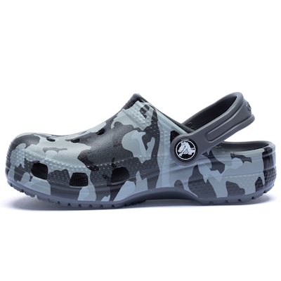 Sandália Crocs Júnior Classic Camo Clog K - Foto 3