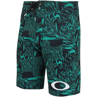 Bermuda Oakley Modelo Camo Printed Board - Masculina - Foto 6