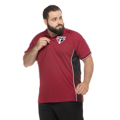 Camisa Polo do São Paulo Tricolor XPS - Masculina - Foto 3