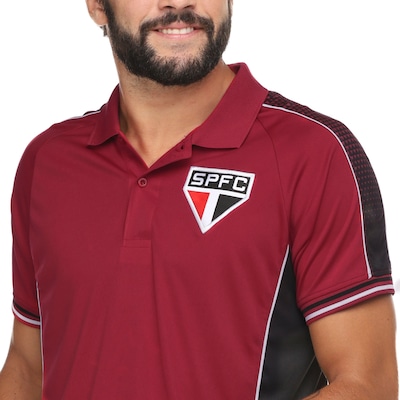 Camisa Polo do São Paulo Tricolor XPS - Masculina - Foto 4