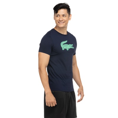 Camiseta Lacoste Manga Curta Big Logo - Masculina - Foto 4