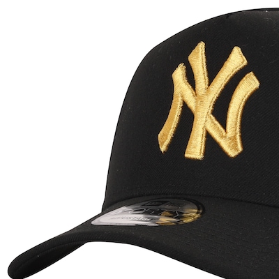 Boné Aba Curva New York Yankees MLB New Era Snapback BLK - Adulto - Foto 6