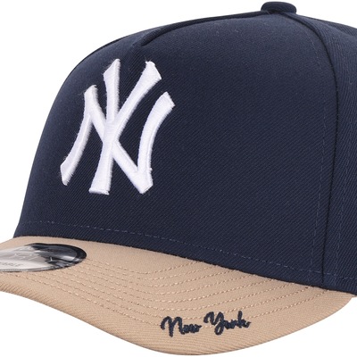 Boné Aba Curva New York Yankees MLB New Era Snapback Vacation - Adulto - Foto 6