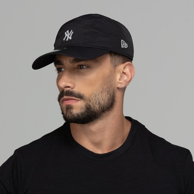 Boné Aba Curva New York Yankees MLB New Era Strapback Runner Performance - Adulto - Foto 2