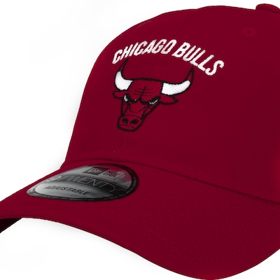 Boné Chicago Bulls NBA Aba Curva Strapback New Era - Adulto - Foto 6
