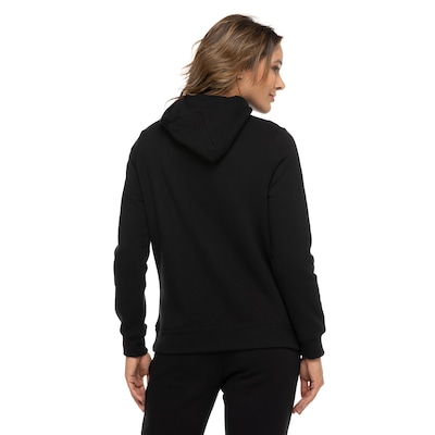 Blusa de Moletom Feminina ASICS com Capuz Canguru e Fleece - Foto 2