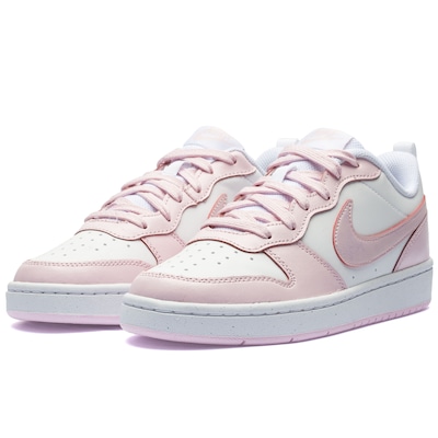 Tênis Nike Feminino Court Borough Low 2 SE GS - Júnior - Foto 2
