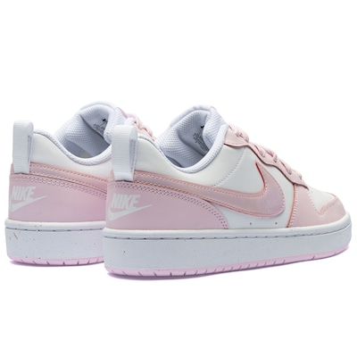 Tênis Nike Feminino Court Borough Low 2 SE GS - Júnior - Foto 4