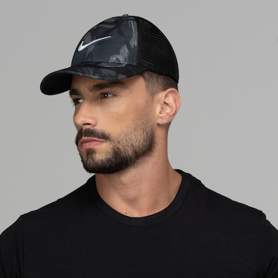 Boné Nike Aba Curva Dri-Fit Arobill L91 Cap Camo Snapback - Adulto - Foto 2