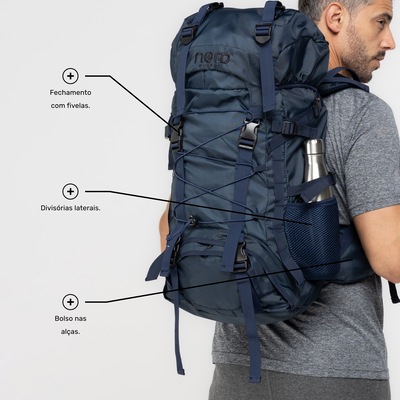 Mochila Cargueira Nord Outdoor - Foto 3