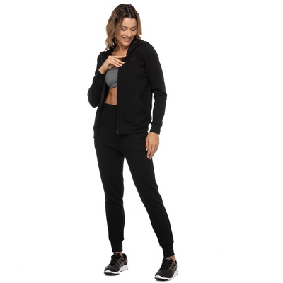 Jaqueta de Moletom Feminina ASICS com Capuz Canguru e Fleece - Foto 3
