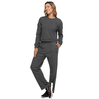 Calça de Moletom Feminina ASICS Reta - Foto 5
