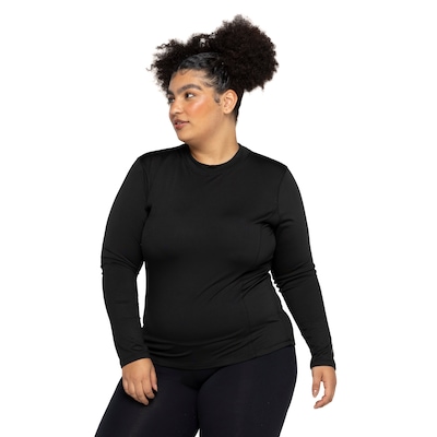 Camiseta Nord Feminina Manga Longa Segunda Pele - Foto 2