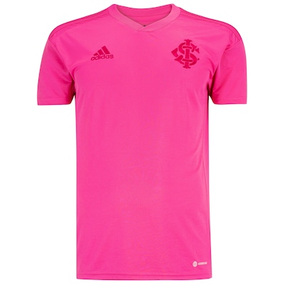 Camisa do Internacional 22 Outubro Rosa adidas - Masculina - Foto 1