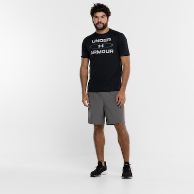 Camiseta Masculina Under Armour Manga Curta Tech 2 WM GP SS BRZ - Foto 4