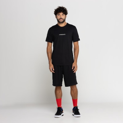 Camiseta Jordan Masculina Nike Manga Curta J Emb Air - Foto 4