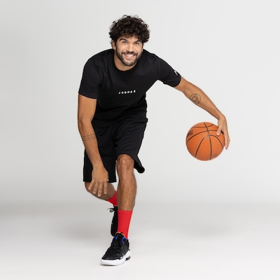 Camiseta Jordan Masculina Nike Manga Curta J Emb Air - Foto 6