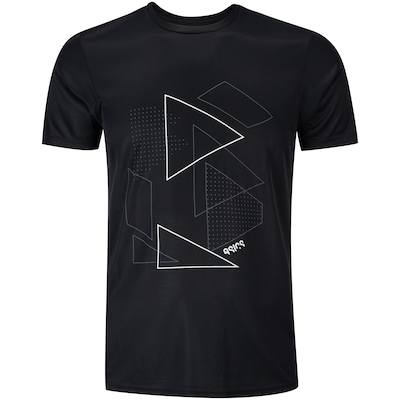 Camiseta Masculina ASICS Manga Curta Outline Anti Odor Cava Tradicional - Foto 2