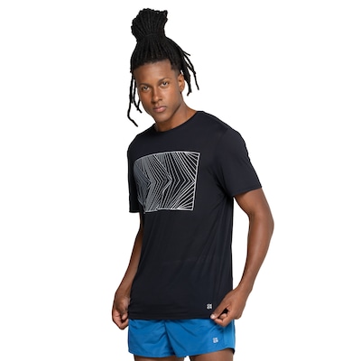 Camiseta Masculina Oxer Manga Curta Crepe Arrow - Foto 2