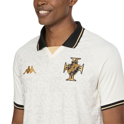 Camisa Polo do Vasco da Gama III 23 Kappa - Masculina - Foto 4