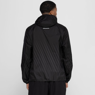 Jaqueta Corta-Vento Masculina ASICS com Capuz Ultraleve Faster - Foto 3