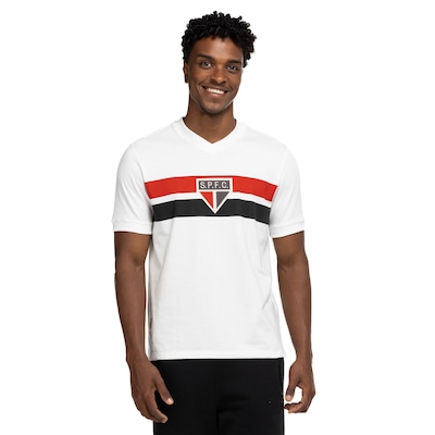 Camiseta do São Paulo Masculina Retrô 1943 - Foto 2