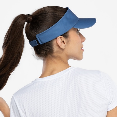 Viseira Aba Curva ASICS Strapback Básica - Adulto - Foto 3