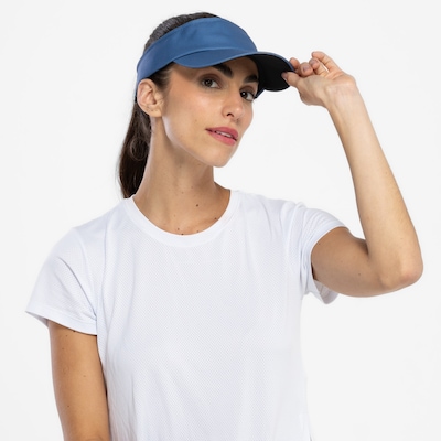 Viseira Aba Curva ASICS Strapback Básica - Adulto - Foto 5