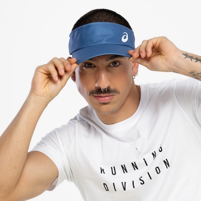Viseira Aba Curva ASICS Strapback Básica - Adulto - Foto 6