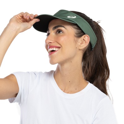 Viseira Aba Curva ASICS Strapback Básica - Adulto - Foto 1