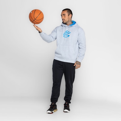 Blusão Masculino Under Armour com Capuz Curry Big Splash - Foto 4