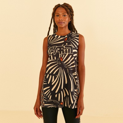Camiseta Regata Feminina Farm Dry Fit Araríssima - Foto 1