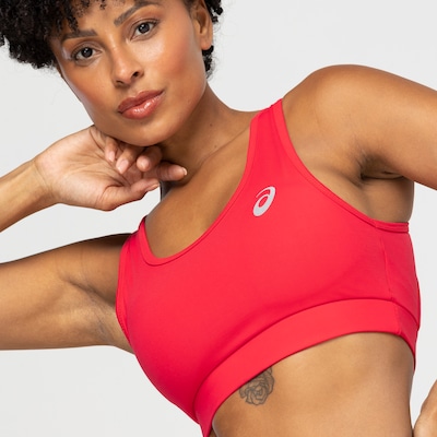 Top Fitness com Bojo ASICS Alta Sustentação Icon - Adulto - Foto 6