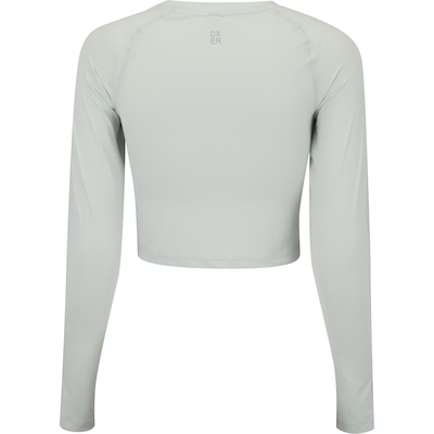 Blusa Cropped Manga Longa Feminina Oxer - Foto 3
