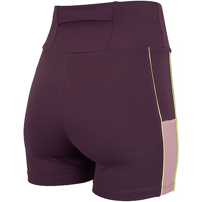 Bermuda Feminina Oxer Textura Cós Médio Média Compressão - Foto 2