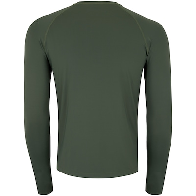 Camiseta Manga Longa Masculina Oxer com Proteção Solar UV - Foto 2