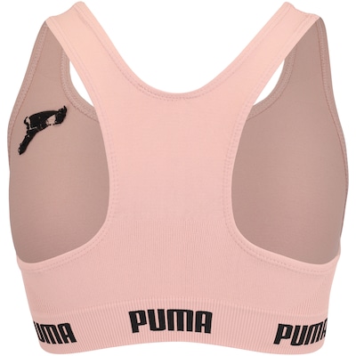 Top Fitness sem Costura Bodywear Puma com 2 Unidades - Adulto - Foto 4