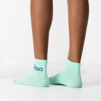 Kit de Meias ASICS Lic Cano Curto Quarter com 3 Pares - Adulto - Foto 3