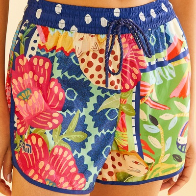 Short Feminino Farm Divertidamente - Foto 1